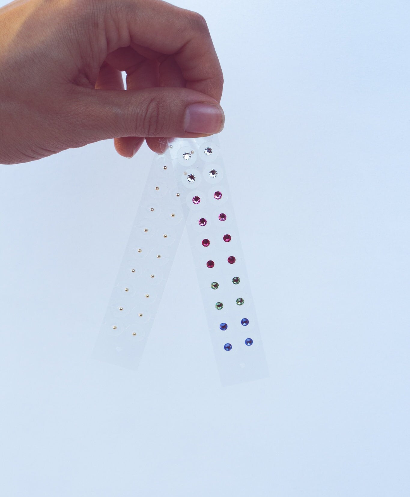 Crystal Multicolor Ear Seeds - Wellness Stickers Value Pack