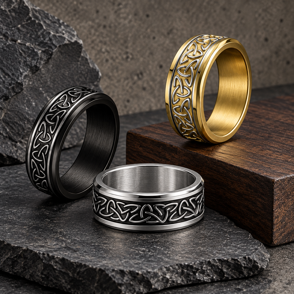 SEED Qi Spinning Ring - 8mm Rotating band