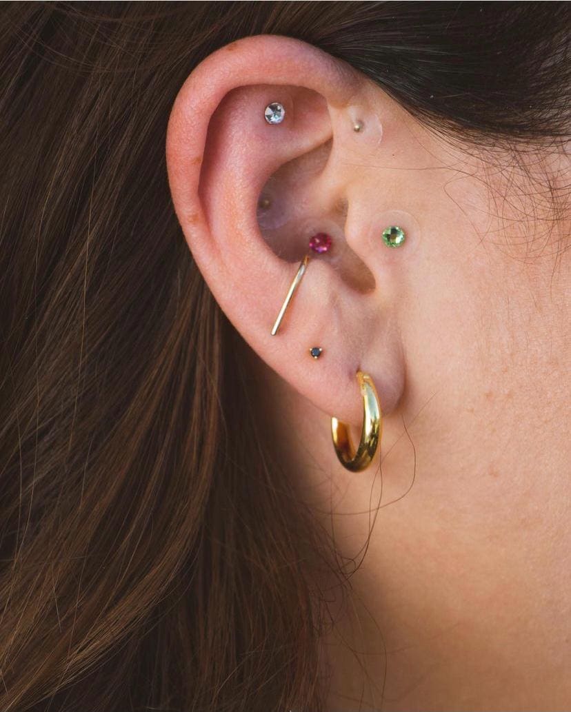 Crystal Multicolor Ear Seeds - Wellness Stickers Value Pack