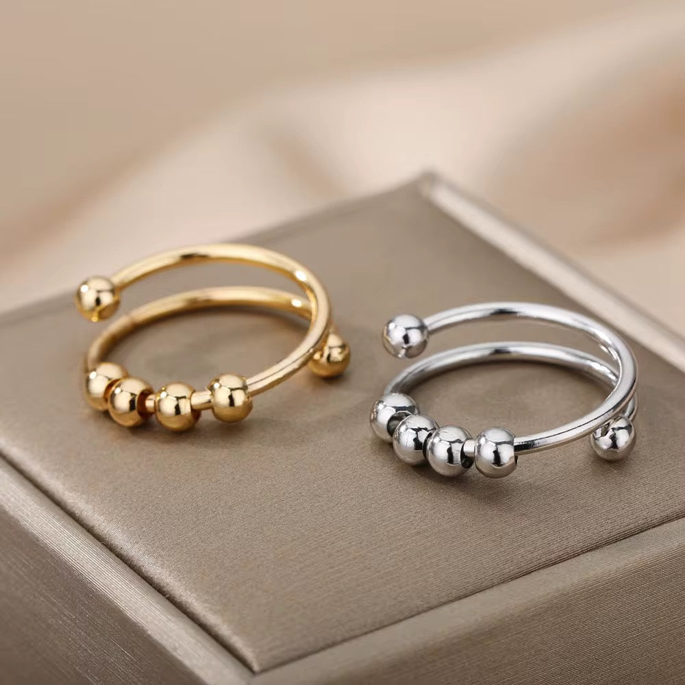 Orbit Spinning Ring  - Elegant Adjustable Ring