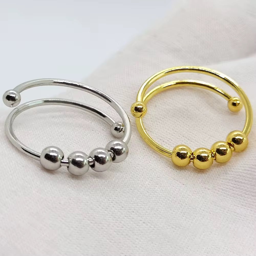 Orbit Spinning Ring  - Elegant Adjustable Ring