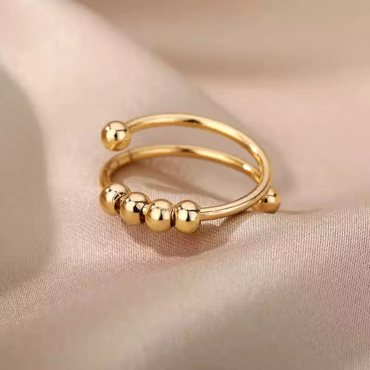 Orbit Spinning Ring  - Elegant Adjustable Ring
