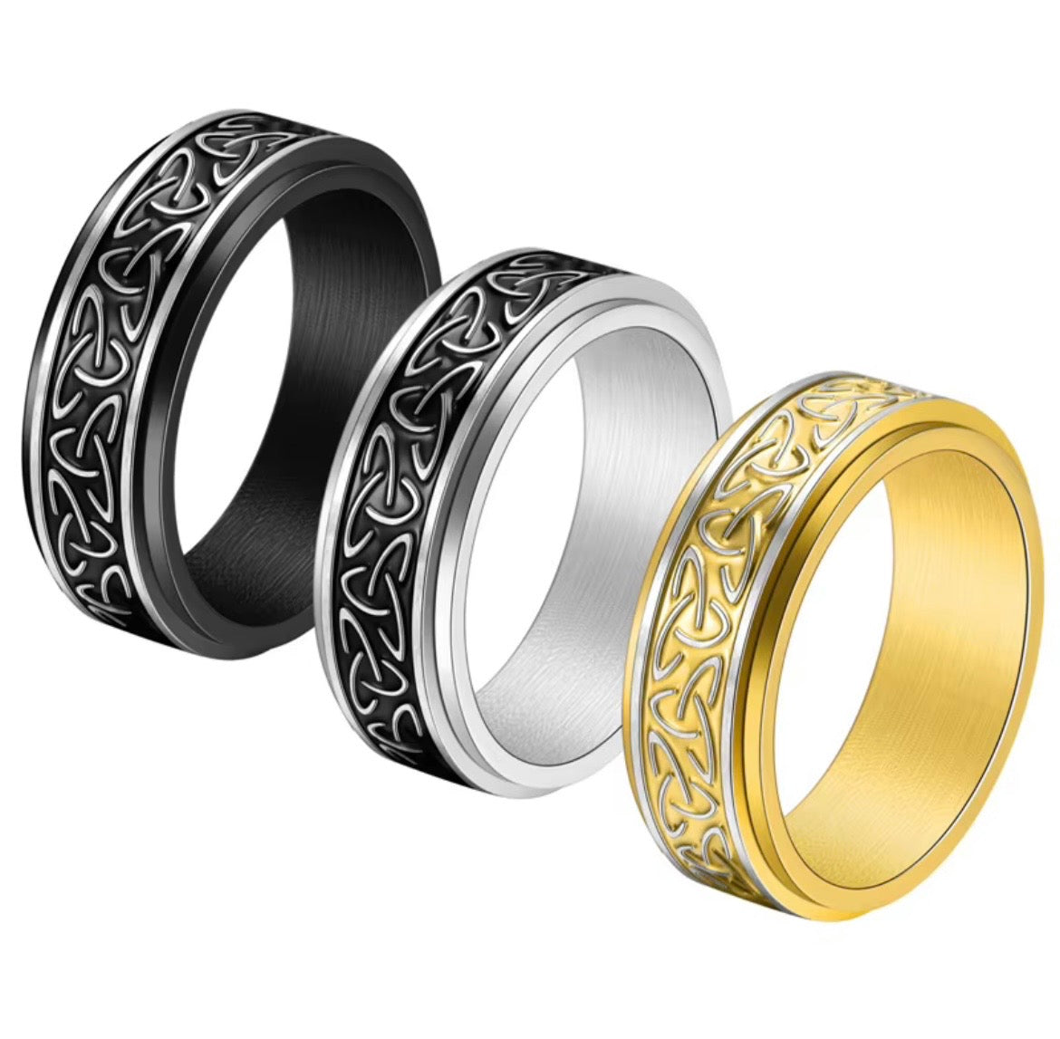 SEED Qi Spinning Ring - 8mm Rotating band